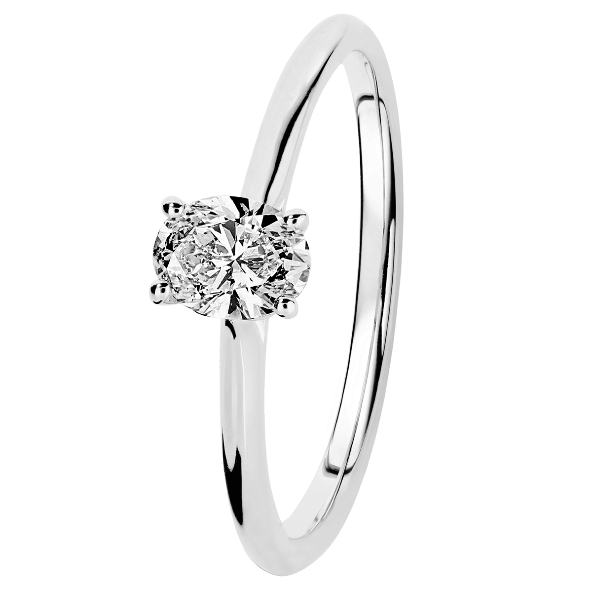 Kohinoor Ellen white gold diamond ring 0.40 ct 983S-818V-40B3