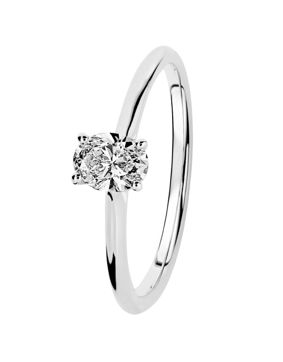 Kohinoor Ellen white gold diamond ring 0.40 ct 983S-818V-40B3