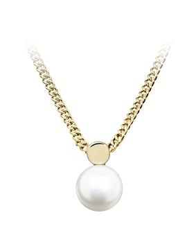 Lykken Pearls gold pearl pendant 6 mm