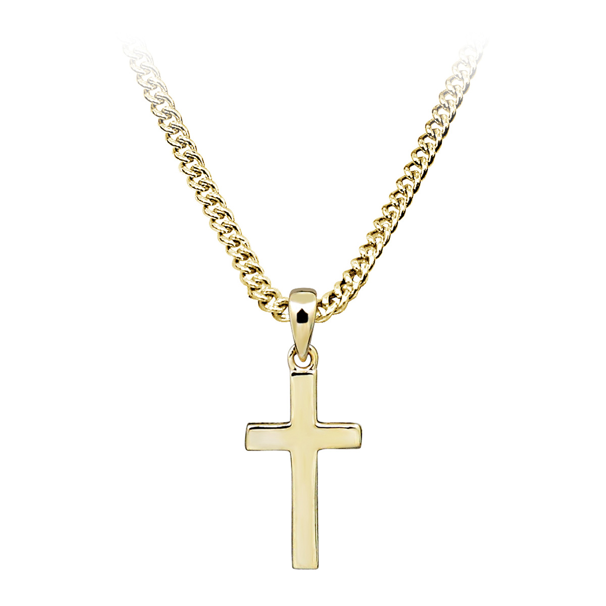 Lykka Crosses gold cross pendant