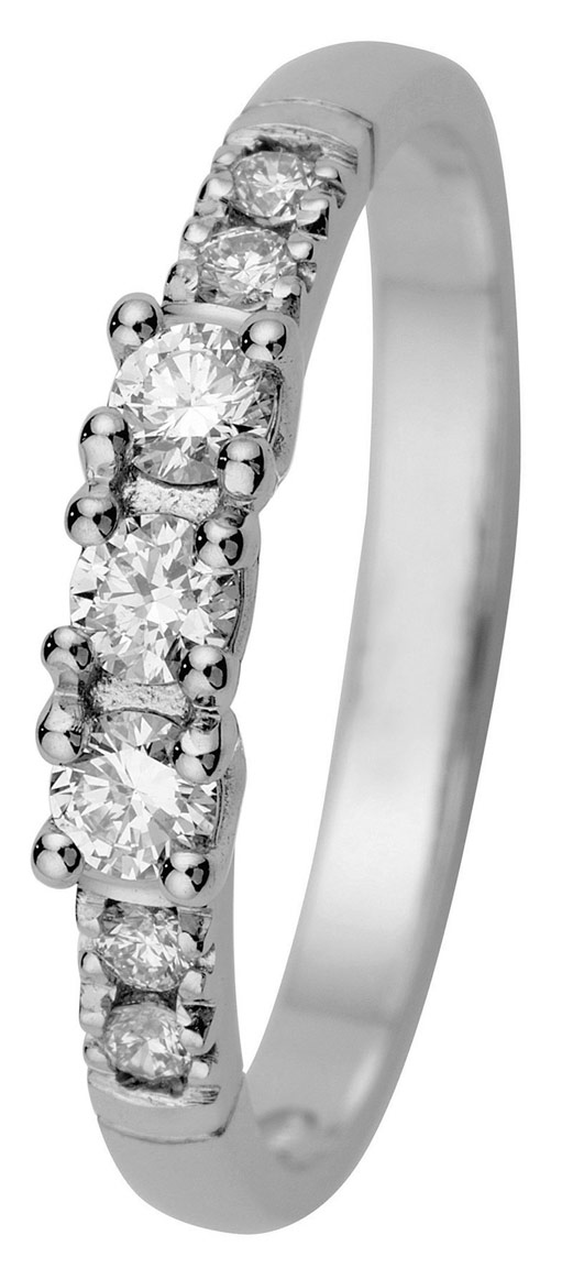 Kohinoor Estelle 033-216V-29 Diamond Ring, white gold