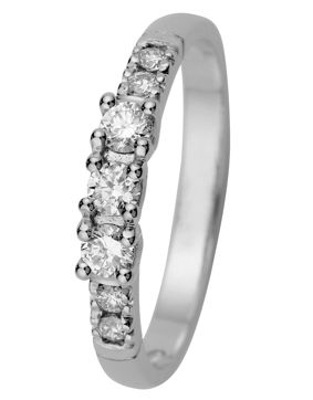 Kohinoor Estelle 033-216V-29 Diamond Ring, white gold