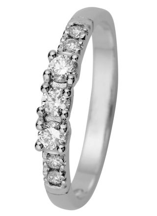 Kohinoor Estelle 033-216V-29 Diamond Ring, white gold