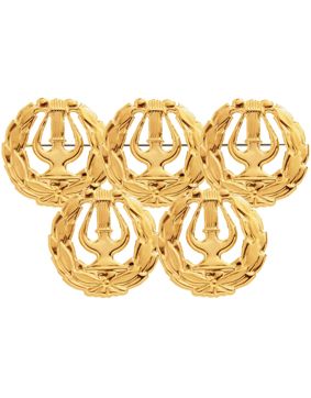Golden Matriculation exam pin - 5 pcs set