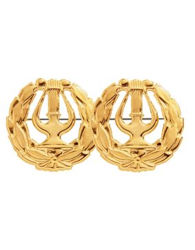 Matriculation exam pin 2 pcs set - 14k gold
