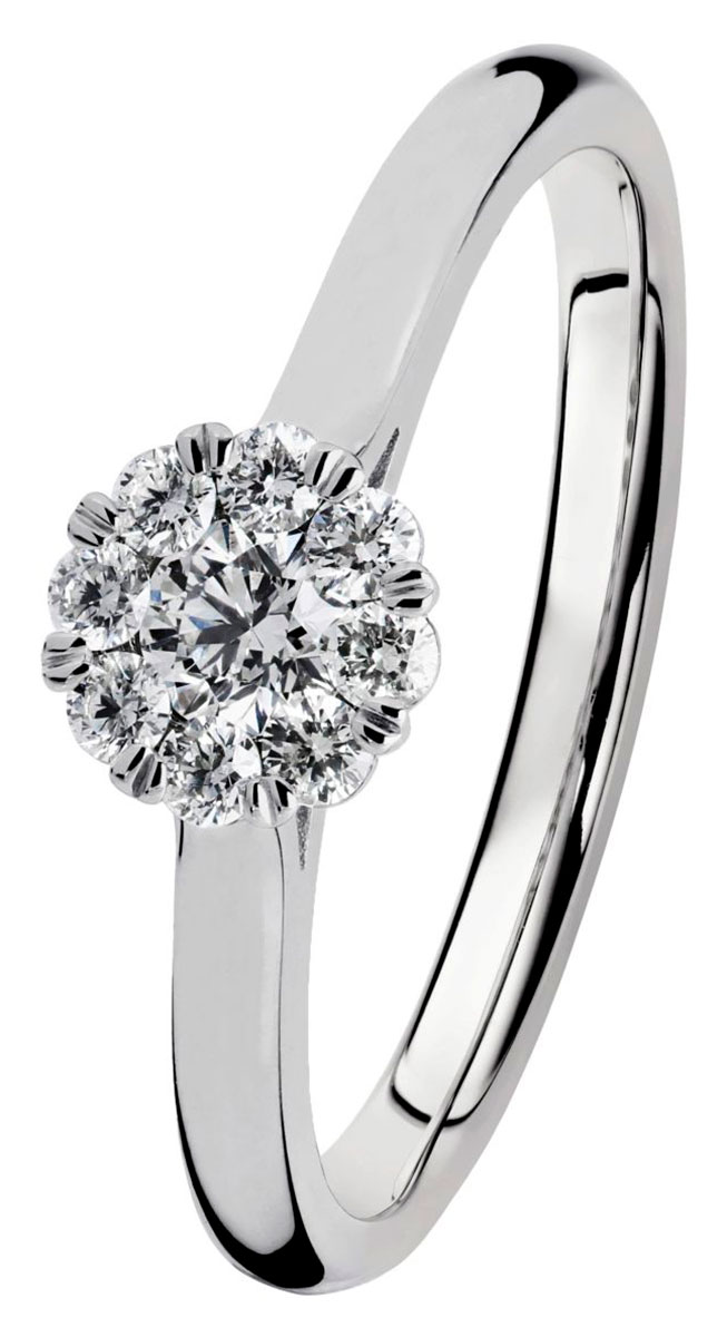 Kohinoor Dahlia diamond ring 033-232V-30Kohinoor Dahlia diamond ring 033-232V-30-155