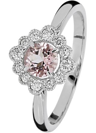 Kohinoor diamond topaz ring 033-616VPT-16