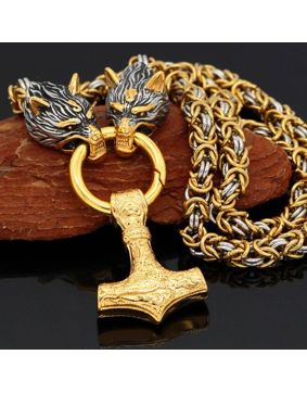 Varia Design Golden Valhalla Necklace Gold