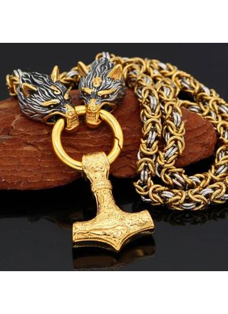 Varia Design Golden Valhalla Necklace Gold