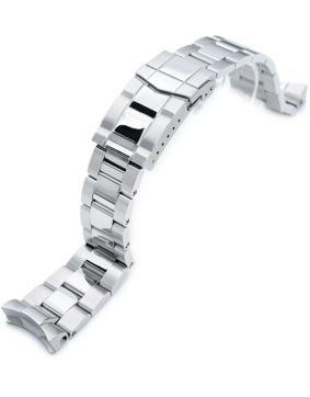 MiLTAT Super-O Boyer Stainless Steel Strap for Seiko 5 SS221805P2S019-S5
