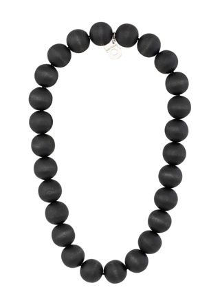 Aarikka Suomi black necklace U109 A0220