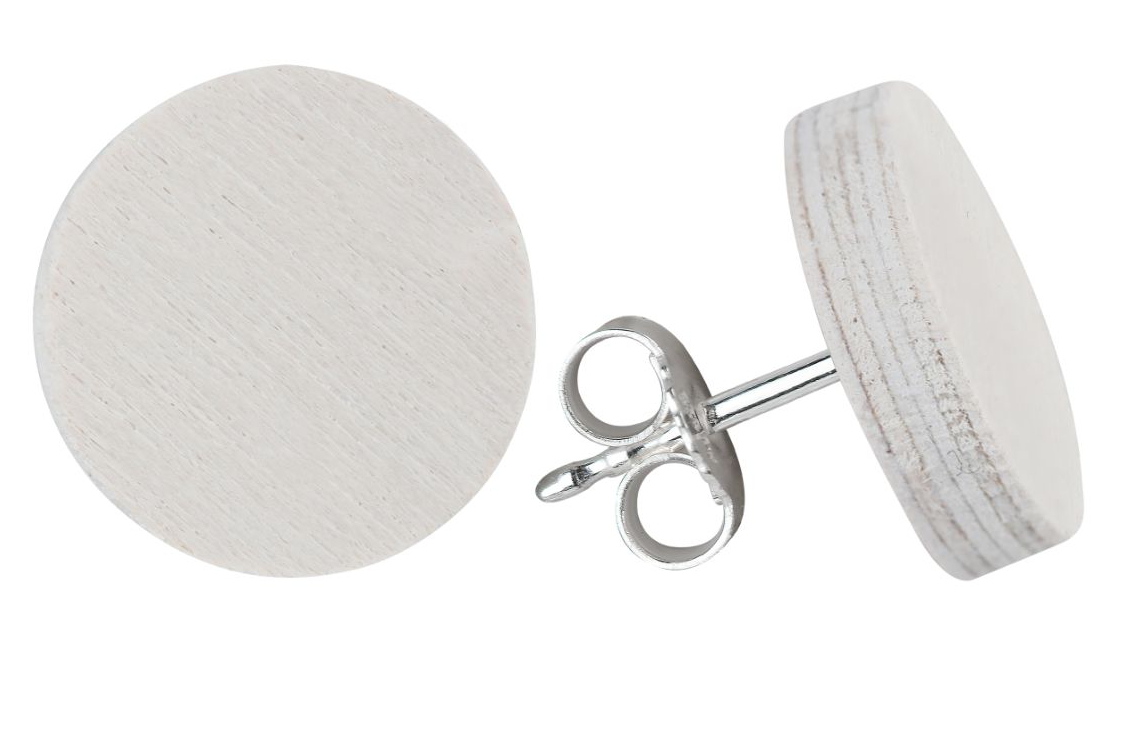 Aarikka Nektariini off-white earrings U008 A08545