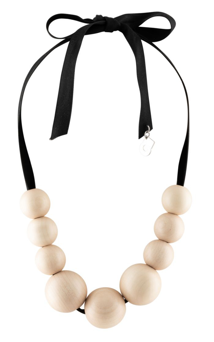 Aarikka Gaala lacquered tree necklace U300 A08805