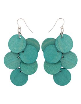 Aarikka Juolukka water green earrings U892 A09588