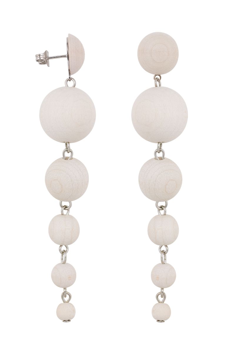 Aarikka Sandra off-white earrings U008 A09609