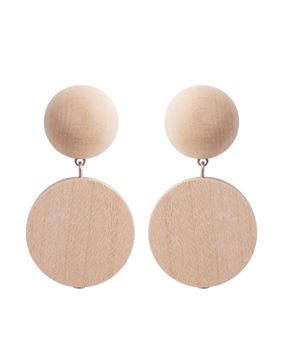 Aarikka Gaala lacquered tree earrings U300 A09657
