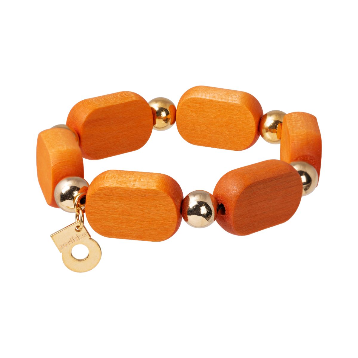 Aarikka Saimi orange/gold bracelet U503K A09730