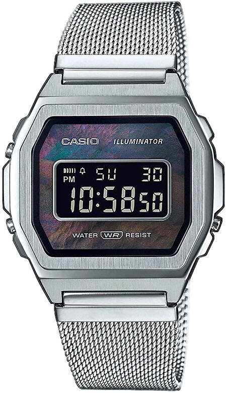 Casio Vintage A1000M-1BEF Stainless Steel - watchesonline.com