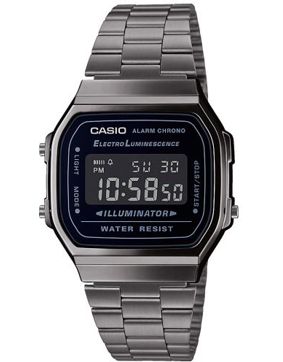 Casio Vintage Grey metallic A168WEGG-1BEF