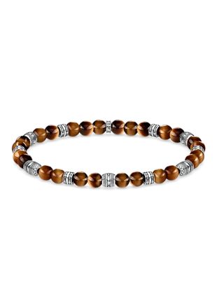 Thomas Sabo lucky charm tiger‘s eye bracelet A1923-826-2-L17