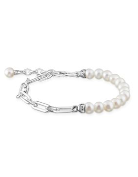 Thomas Sabo bracelet links and pearls silver A2031-167-14-L19V