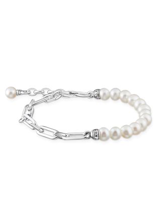 Thomas Sabo bracelet links and pearls silver A2031-167-14-L19V