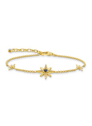 Thomas Sabo royalty star with stones gold bracelet A2037-959-7-L19V