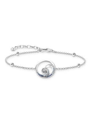 Thomas Sabo wave with stones bracelet A2045-644-1-L19V