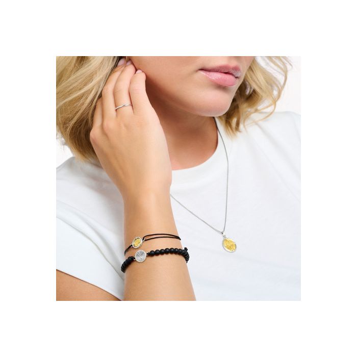 Gold Bangle Thomas Sabo Cuff Bracelet Leather Bracelet Thomas Sabo