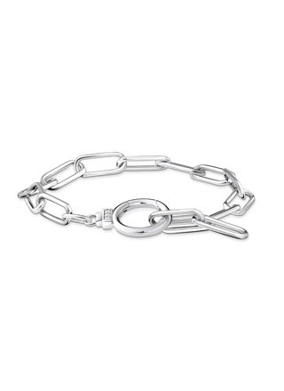 Thomas Sabo Cosmic Amulet silver link zirconia bracelet A2133-051-14-L19