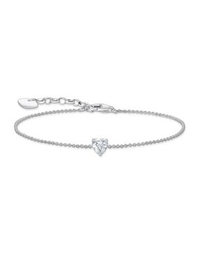 Thomas Sabo large heart pendant silver heart bracelet A2157-051-14-L19V