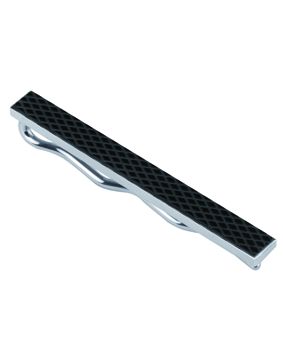 Lykken Strong two-tone steel tie clip