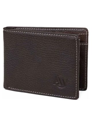 Aarni Elk Leather Wallet with Coin Pocket