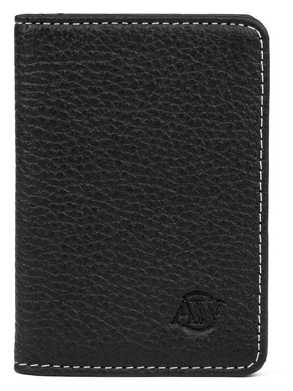 Aarni Elk Leather Wallet Black