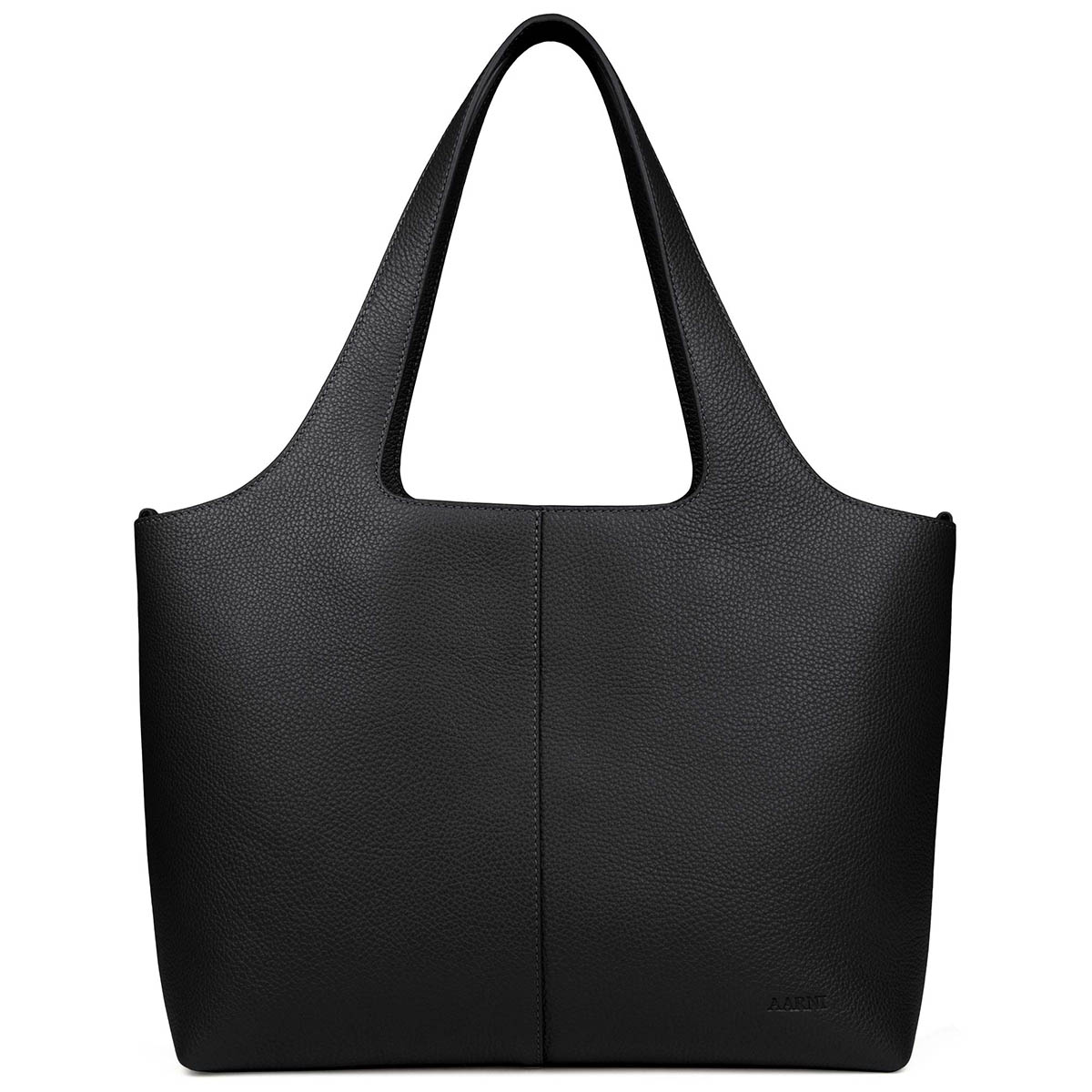 Aarni Aava Tote black leather bag