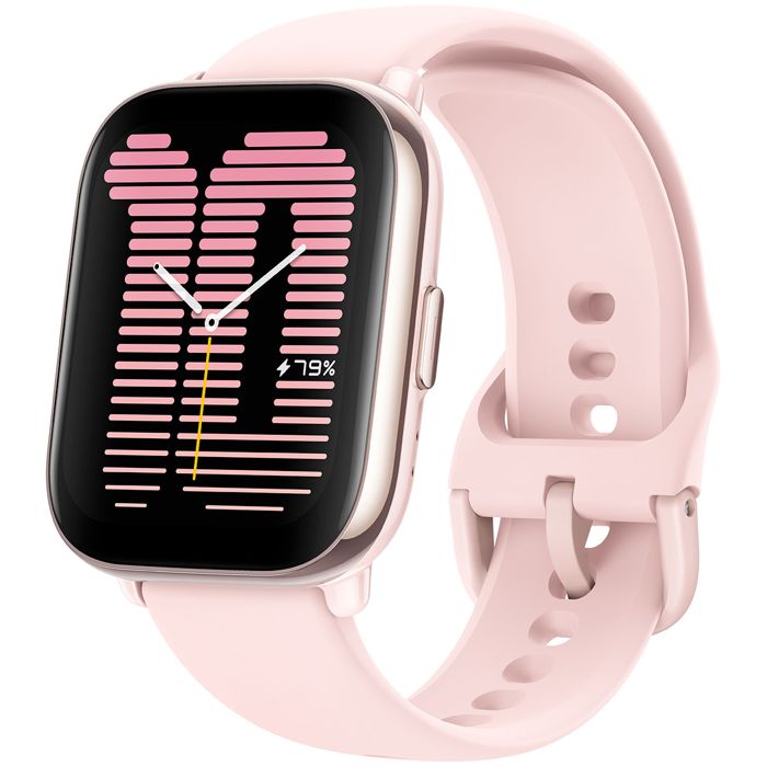 Petals Iphone Compatible Fitness Tracker Amazfit Active Petal Pink