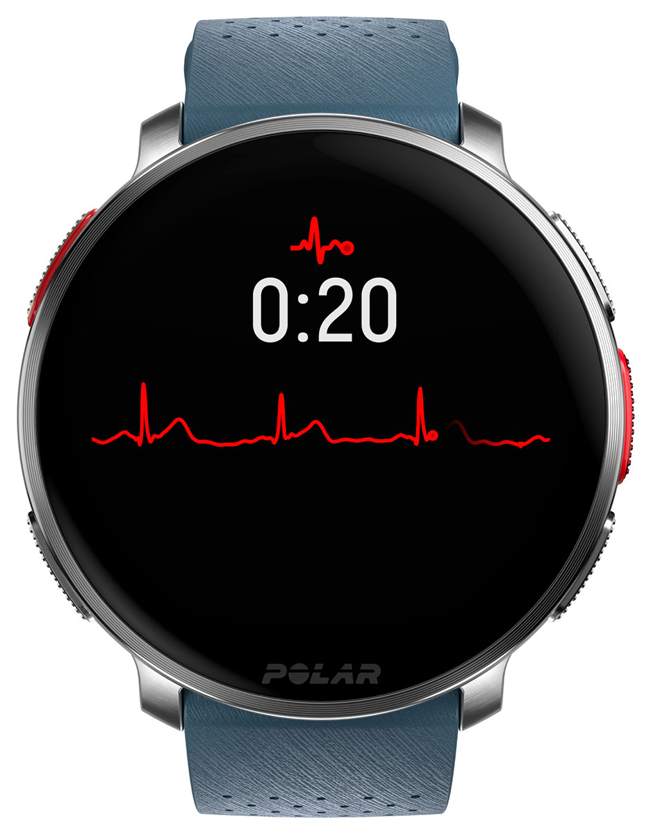 Polar Vantage V3 Silver Blue