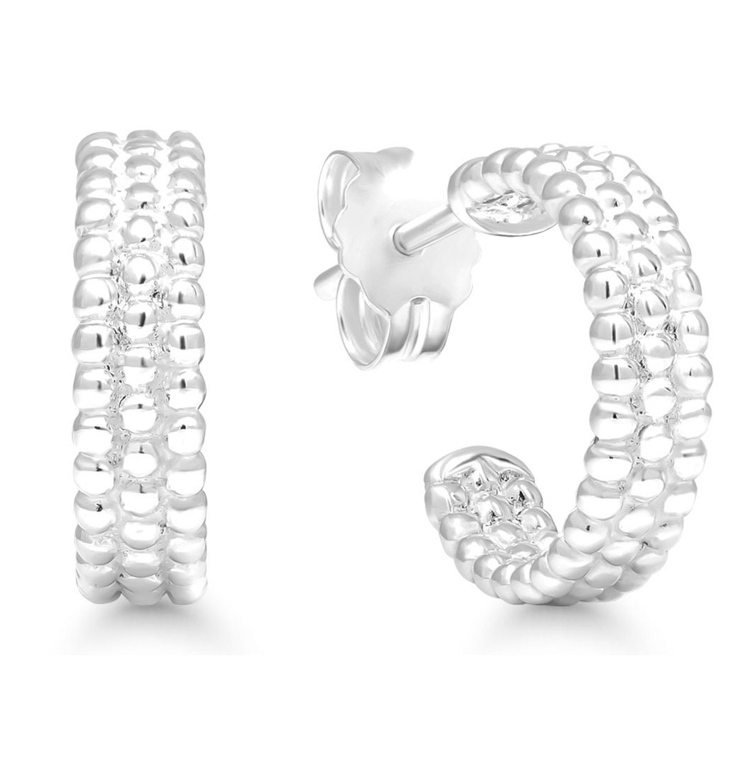 Beat of Love silver earrings AE-18258