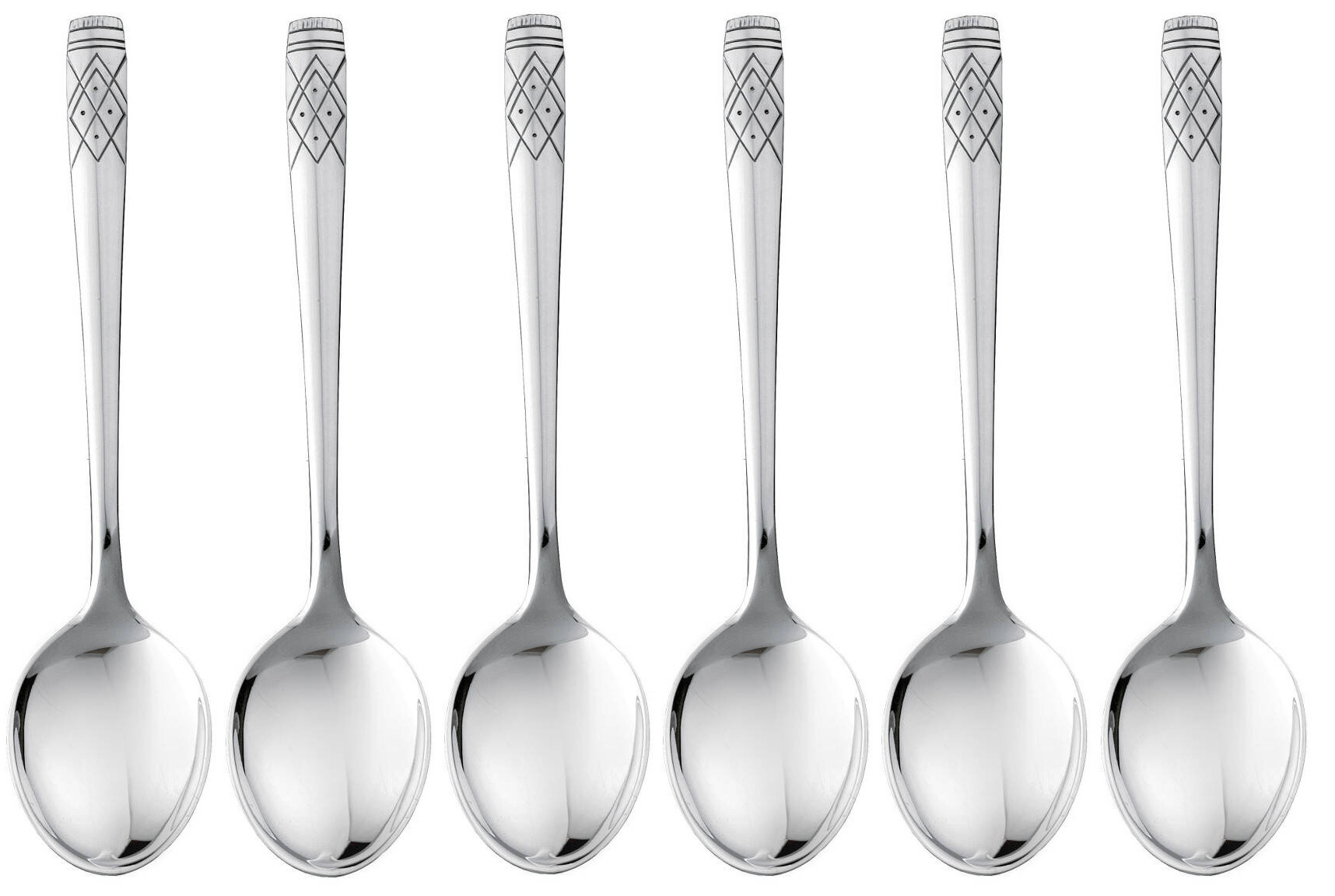Aino Silver big desert spoons 6 pcs 511-114