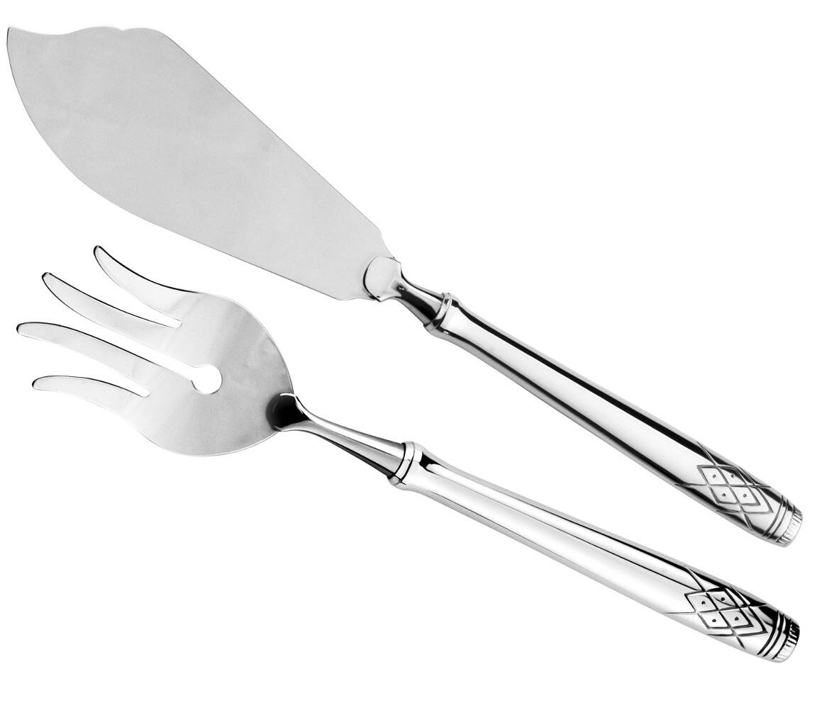 Aino silver cake server 331-214/431-214