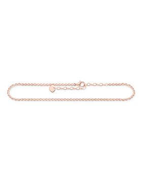 Thomas Sabo rose gold anklet AK0035-415-40-L27V