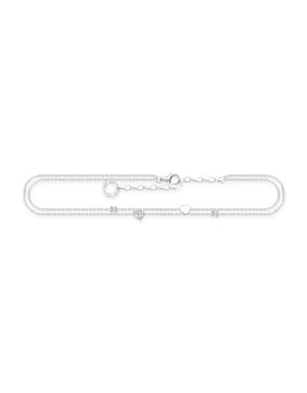 Thomas Sabo with hearts silver anklet AK0040-051-14-L27V