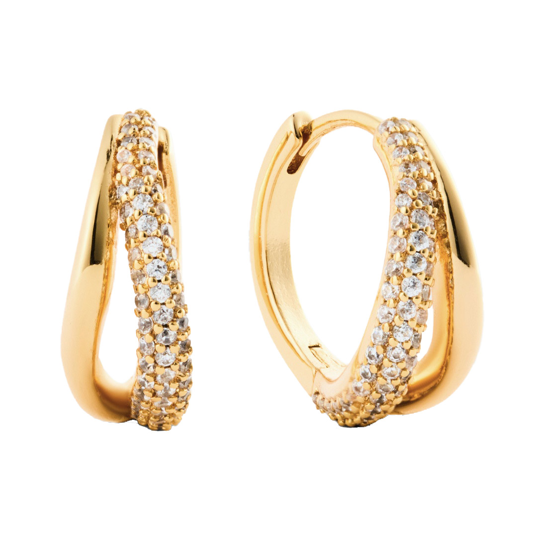 Sparv All Set Hoops gold-plated earrings 13000101
