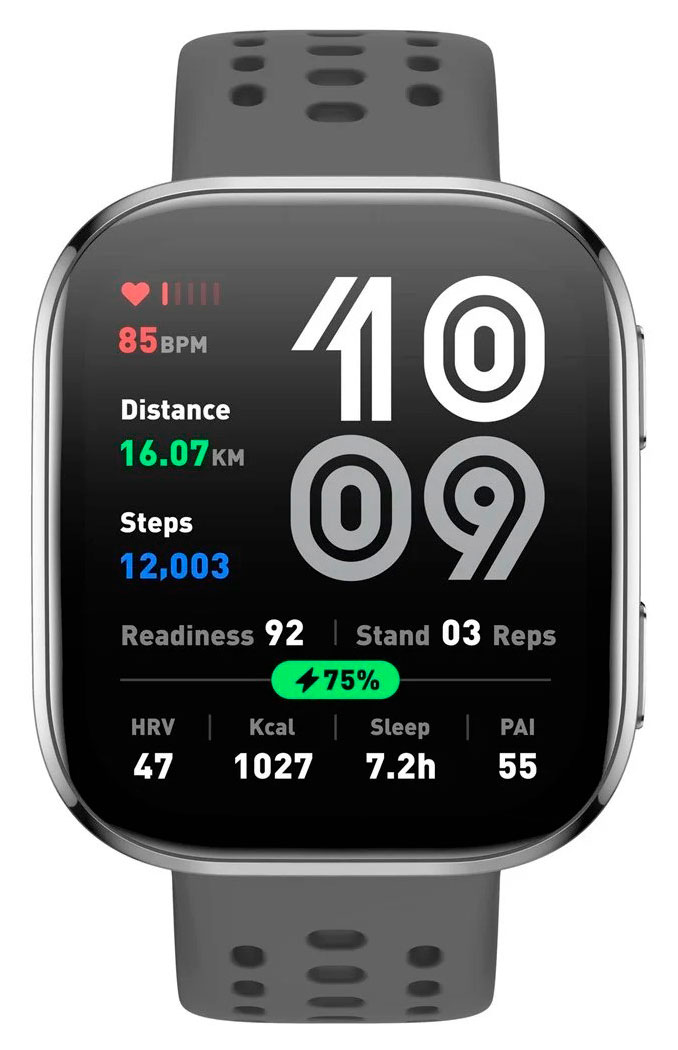 Amazfit BIP 6 チャコール Amazfit Bip 6 Charcoal - watchesonline.com