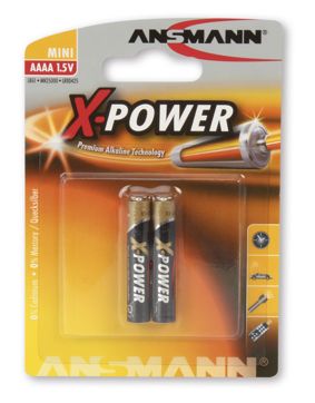 Ansmann alkaline battery AAAA 1,5V 2-pack