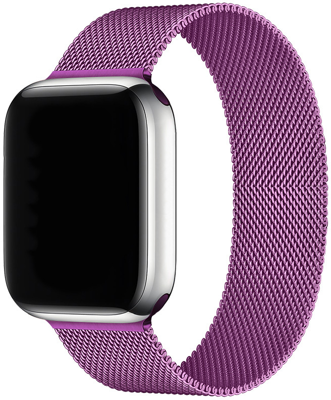 Tiera Apple Watch steel Bracelet violet-38-40mm