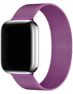 Tiera Apple Watch steel Bracelet violet