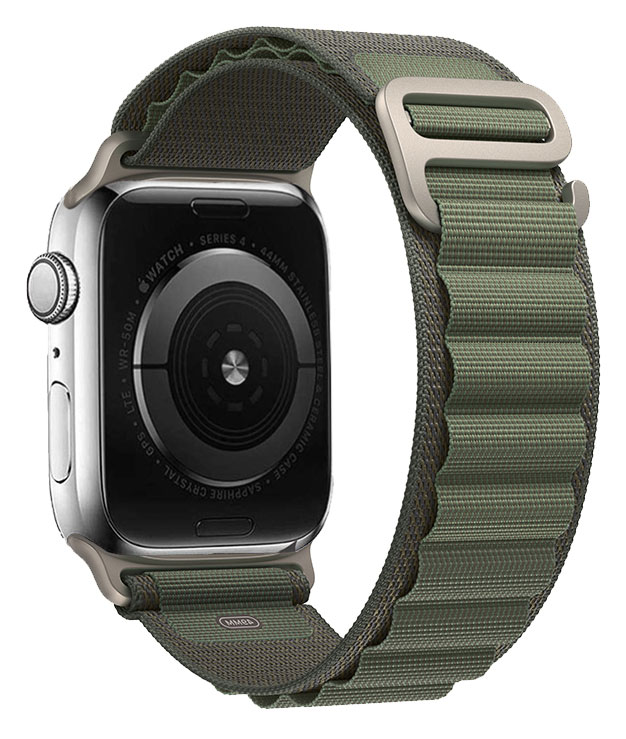 Tiera Apple Watch Green Alpine Textile Strap watchesonline