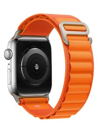 Tiera Apple Watch Orange Alpine Textile Strap