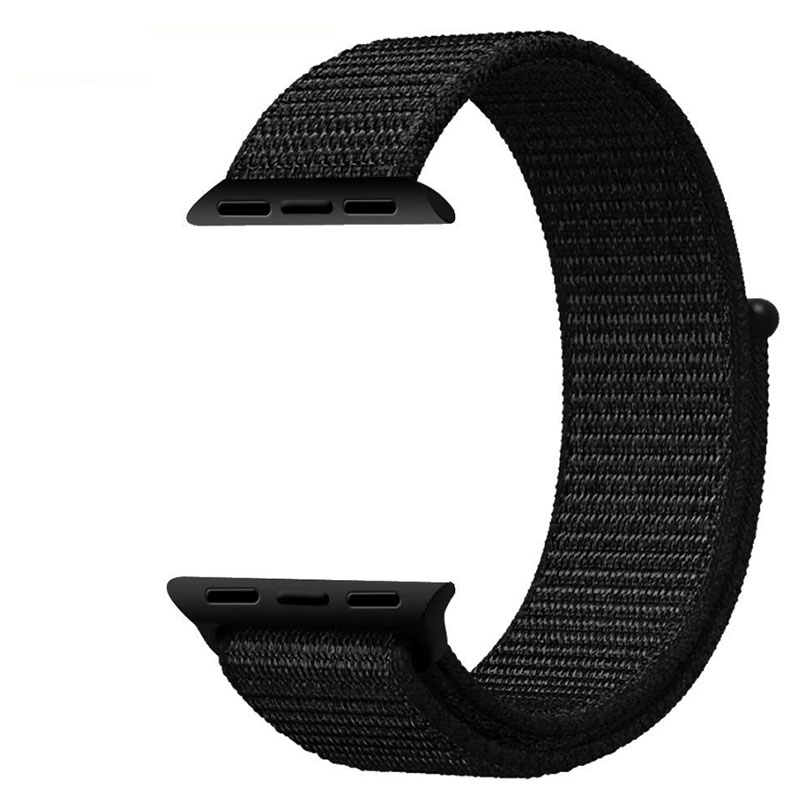 Tiera Apple Watch nylon strap black 38/40/41mm